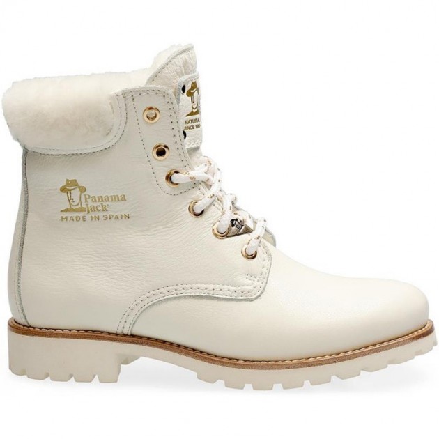 LAGE LAARZEN PANAMA JACK PANAMA03IGLOOW  WHITE