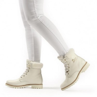 LAGE LAARZEN PANAMA JACK PANAMA03IGLOOW  WHITE