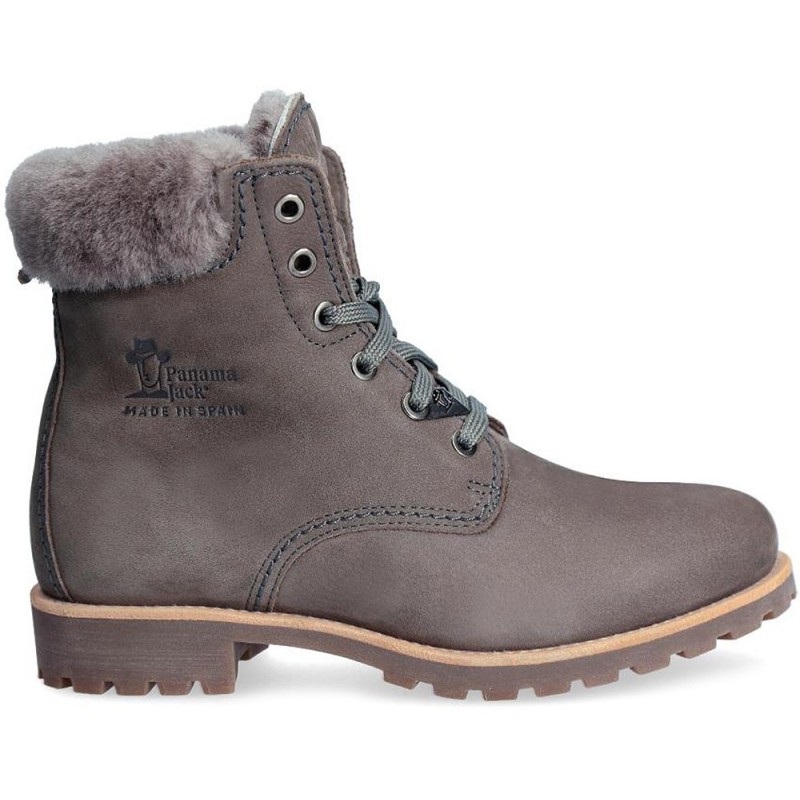 LAGE LAARZEN PANAMA JACK PANAMA03IGLOOW  GREY