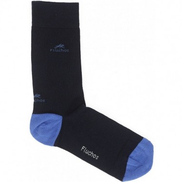 LANGE BLOEMIGE SOKKEN CA0009  NAVY
