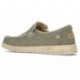 DUDE MIKKA GEVLOCHTEN SCHOENEN  ARMY_GREEN