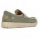 DUDE MIKKA GEVLOCHTEN SCHOENEN  ARMY_GREEN