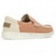 DUDE MIKKA GEVLOCHTEN SCHOENEN  ORANGE