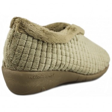 VULLADI VROUWEN ALASKA HUISSCHOENEN  BEIGE