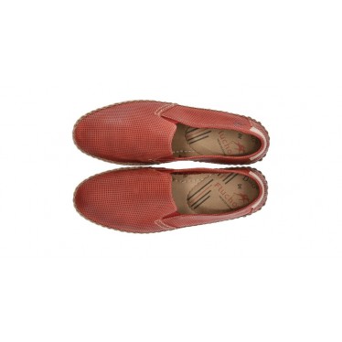 FLUCHOS 8674 LUXE SURF BAHAMAS MOCASSIN MAN  WHITE_RED