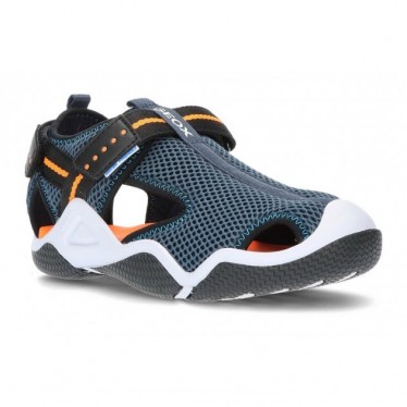 SANDALEN GEOX J WADER J1530A  NAVY