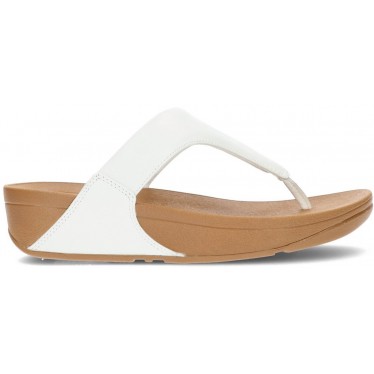 FITFLOP SANDALEN LULU LEDER TOEPOST  WHITE