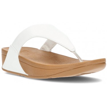 FITFLOP SANDALEN LULU LEDER TOEPOST  WHITE