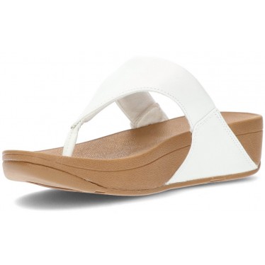 FITFLOP SANDALEN LULU LEDER TOEPOST  WHITE