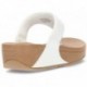 FITFLOP SANDALEN LULU LEDER TOEPOST  WHITE