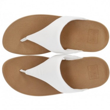 FITFLOP SANDALEN LULU LEDER TOEPOST  WHITE