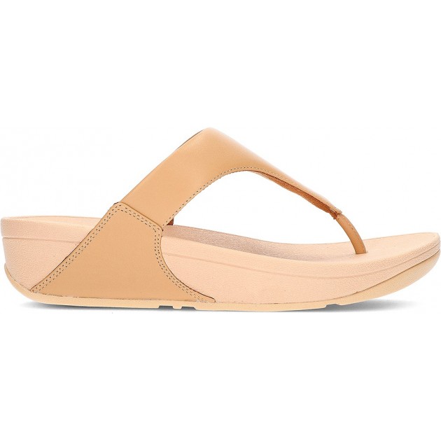 FITFLOP SANDALEN LULU LEDER TOEPOST BLUSH FITFLOP SANDALEN LULU LEDER TOEPOST BLUSH