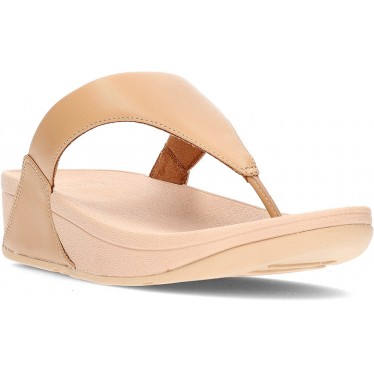 FITFLOP SANDALEN LULU LEDER TOEPOST  BLUSH