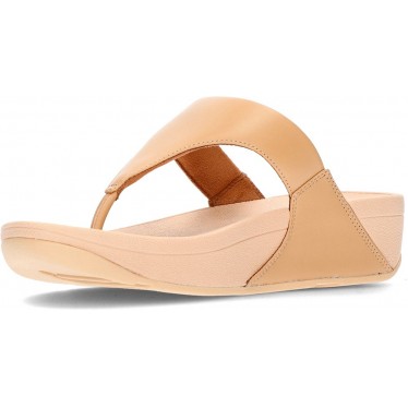 FITFLOP SANDALEN LULU LEDER TOEPOST  BLUSH