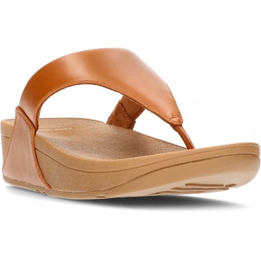FITFLOP SANDALEN LULU LEDER TOEPOST  TAN