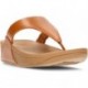 FITFLOP SANDALEN LULU LEDER TOEPOST  TAN