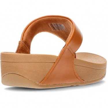 FITFLOP SANDALEN LULU LEDER TOEPOST  TAN