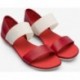 SANDAAL CAMPER TRACK K200820  BLANCO_ROJO