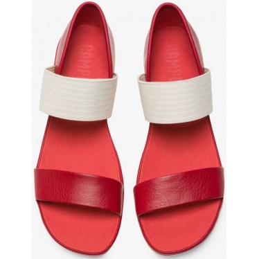 SANDAAL CAMPER TRACK K200820  BLANCO_ROJO