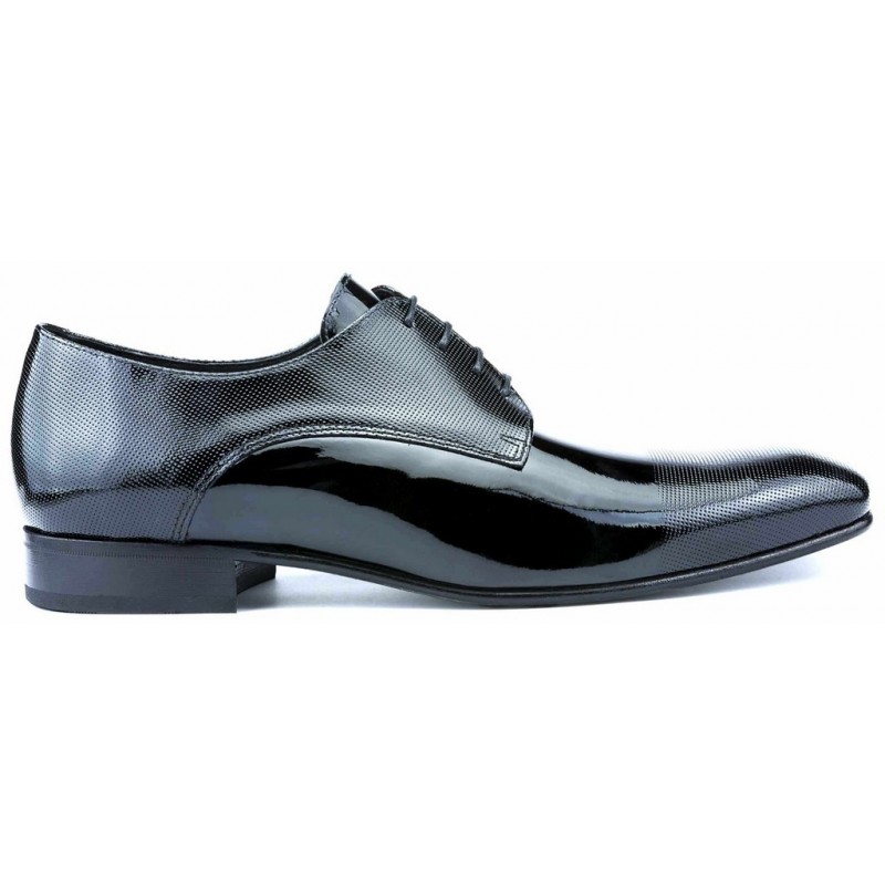 SERGIO SERRANO ZAPATOS NOVIO CHAROL LUXORY  NEGRO