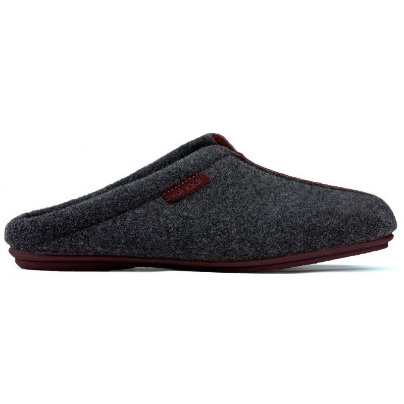 Pantoffels van huis VULLADI COMODO  GRIS_BURDEOS