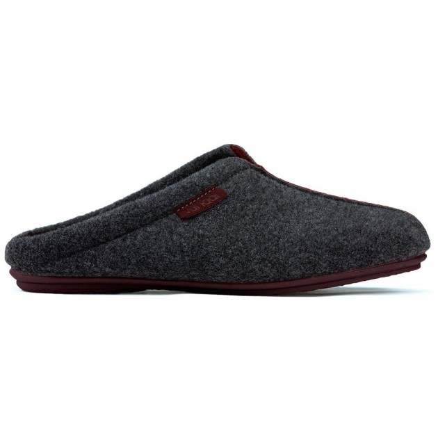 Pantoffels van huis VULLADI COMODO GRIS_BURDEOS Pantoffels van huis VULLADI COMODO GRIS_BURDEOS