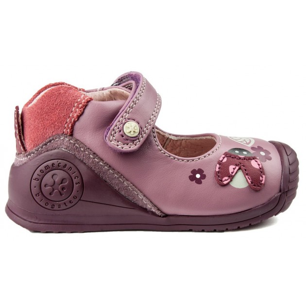 BAILARINAS BIOMECANICS BEBE VELCRO JUNGLE  MALVA