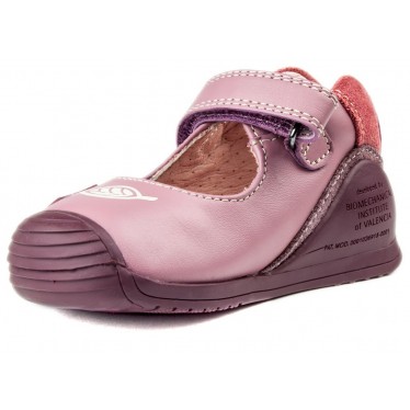 BAILARINAS BIOMECANICS BEBE VELCRO JUNGLE  MALVA