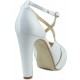 ANGEL ALACON ZAPATOS NOVIA MUJER  BLANCO