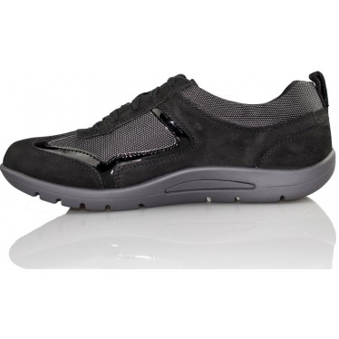 ROCKPORT MOREZA TOE LACEUP DEPORTIVO CASUAL MUJER  NEGRO