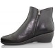 FLEXX BOTIN MUJER COMODO CUÑA  NEGRO